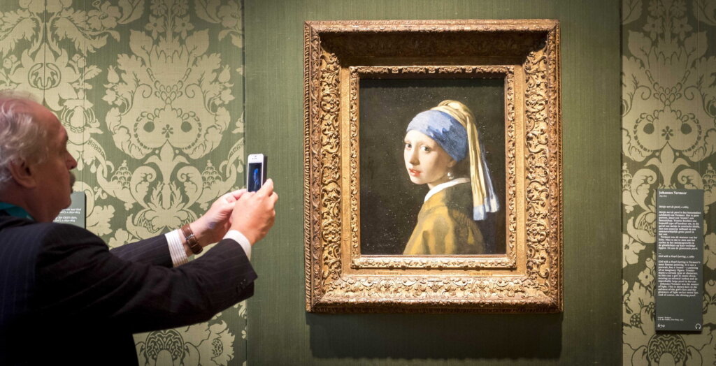 Jan Vermeer van Delft: Leány gyöngy fülbevalóval