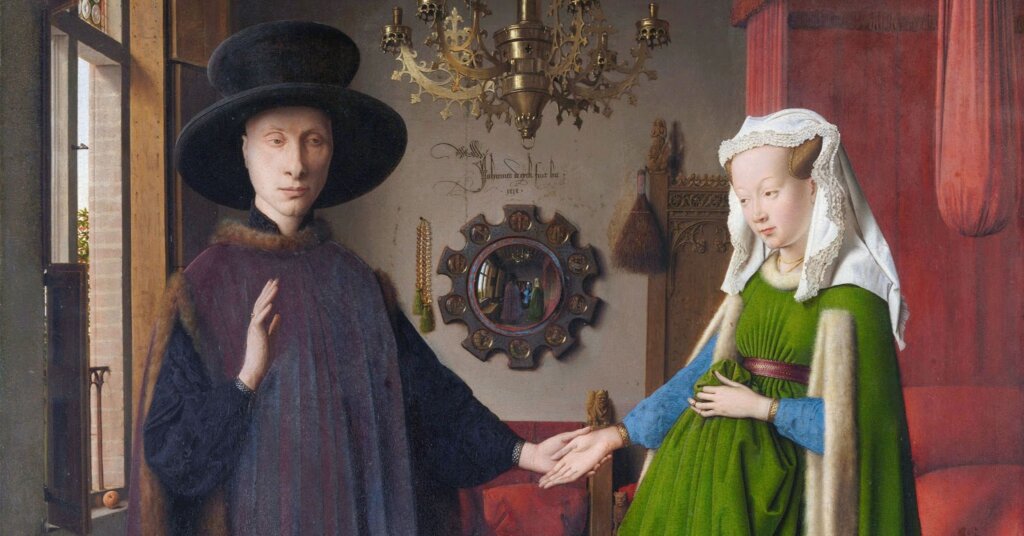 Jan van Eyck: Az Arnolfini pár portréja