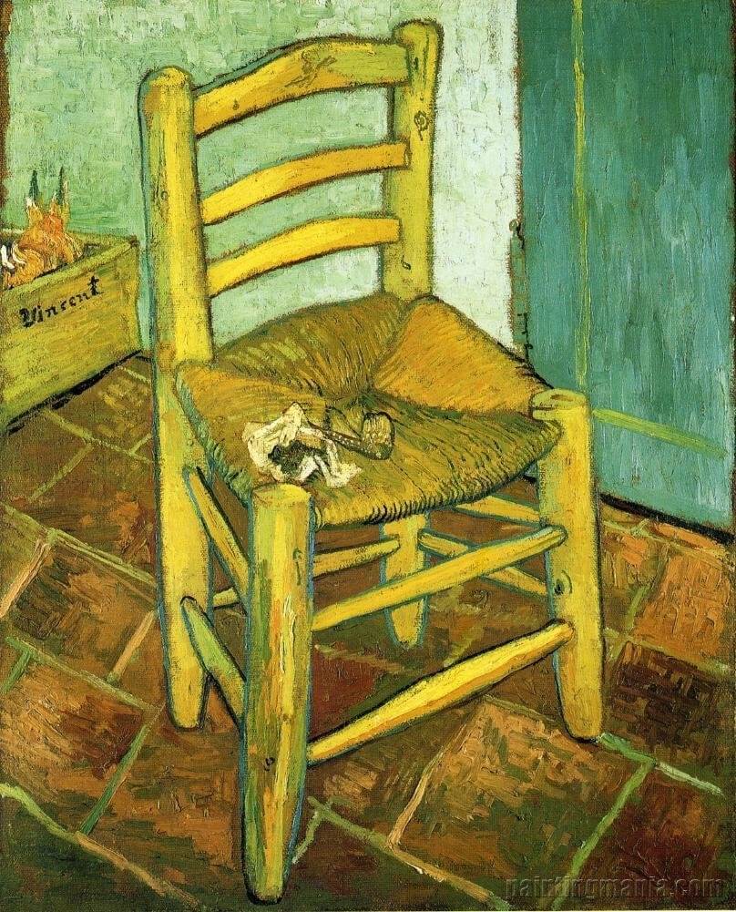 Van Gogh széke pipával
