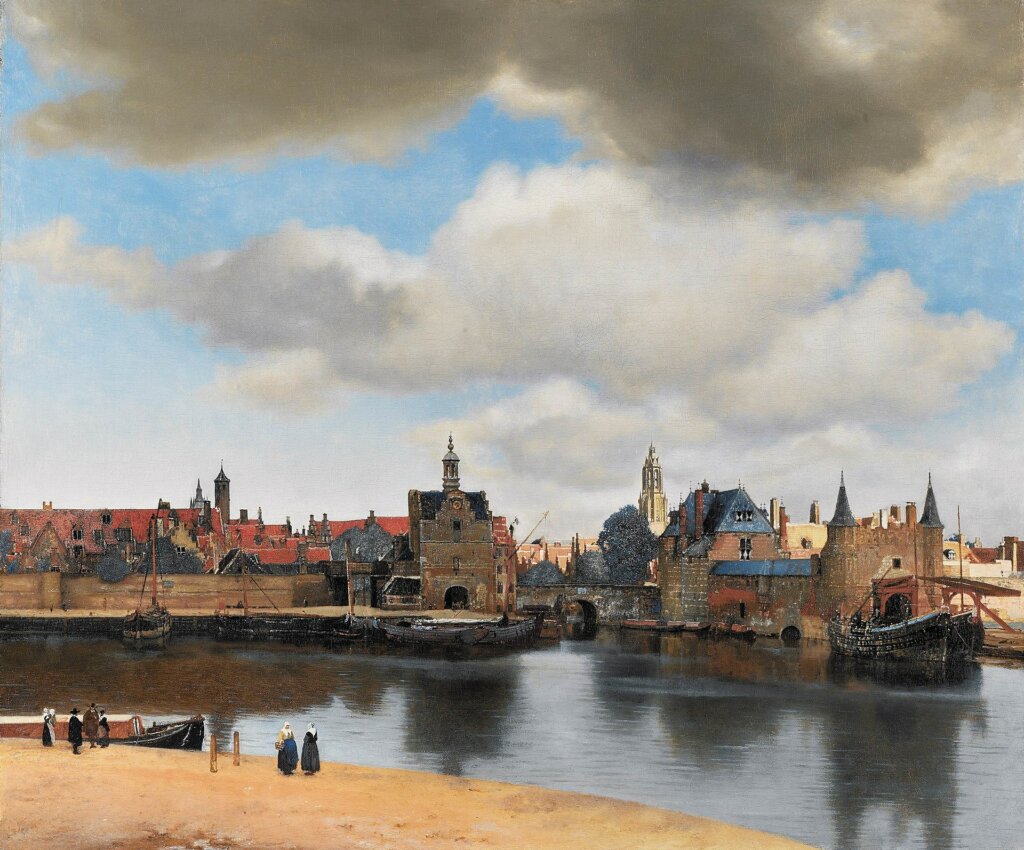 Delft látképe